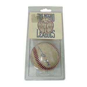 Luther Branham Autographed baseball the Negro League commemorative